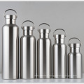 Double Wall Stainless Steel Insulated Outdoor 500ml Water Bottle Wine Beer Growler